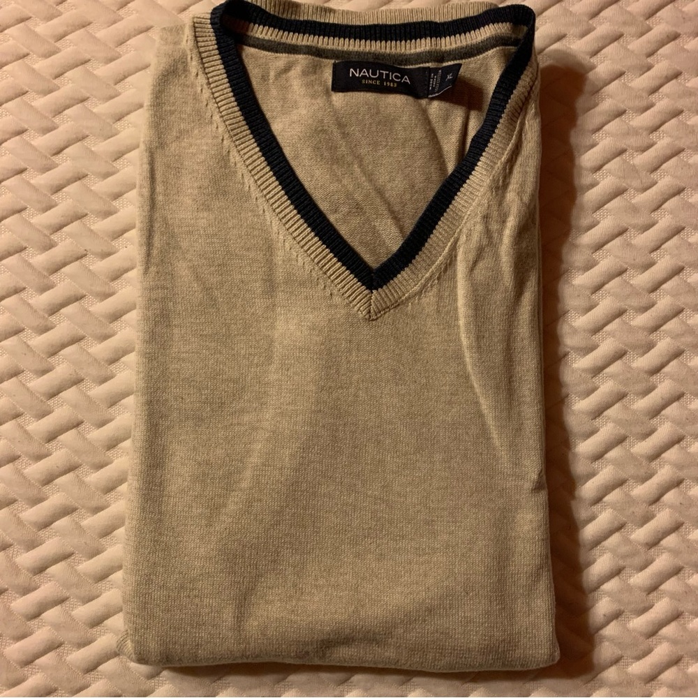 Nautica Men's Navtech V-Neck Sweater Vest